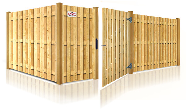 Residential fencing solutions in Garden City by Anvil Fence Company