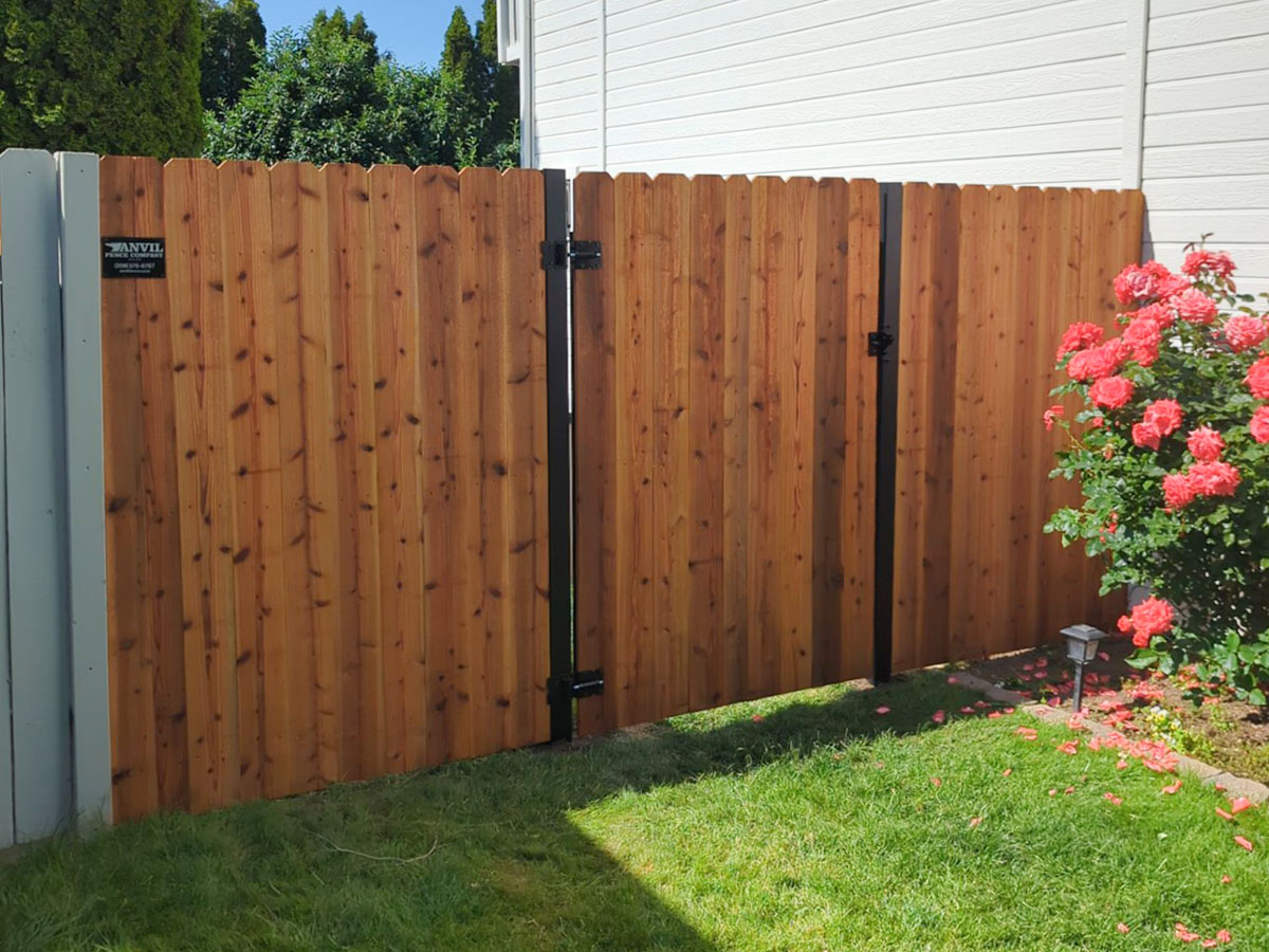 Residential Gates in Garden City by Anvil Fence Company